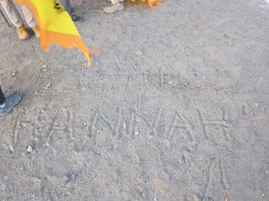 诺达学子跟着奥运冠军王丽萍再闯戈壁 - Gobi