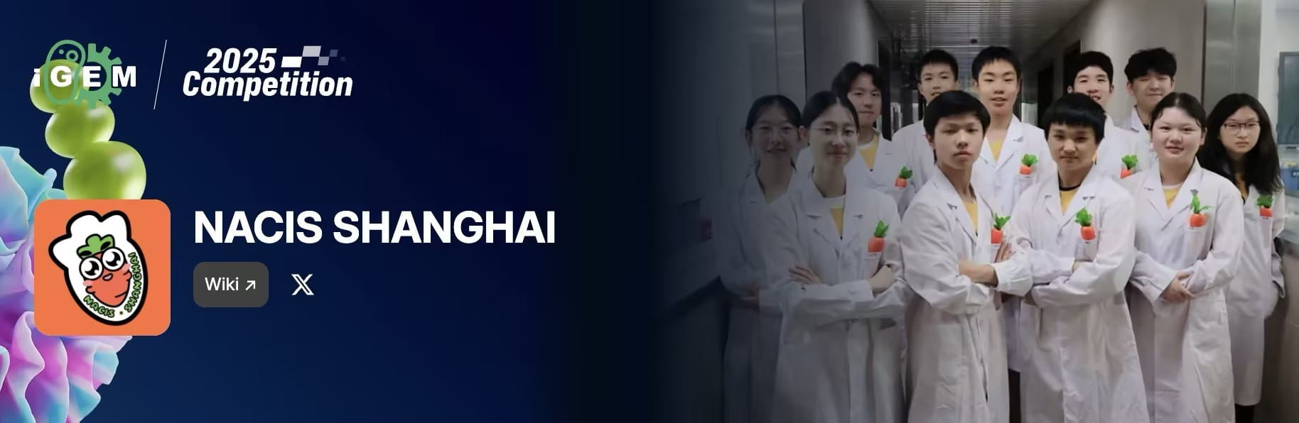 喜报：我校iGEM战队在2025年iGEM全球总决赛中勇夺金奖NACIS iGEM TEAM WON GOLD! - iGEM