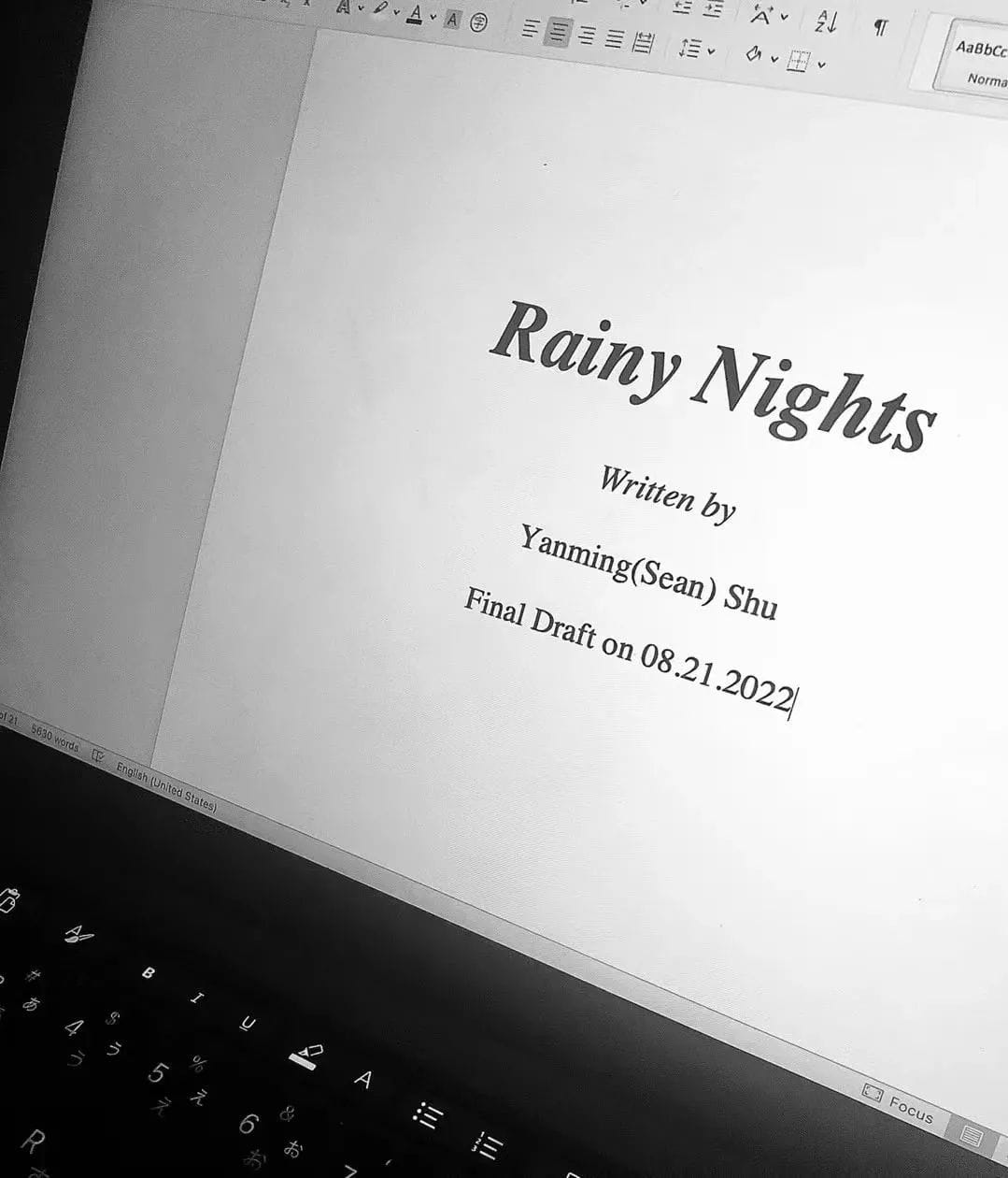 和李安导演做校友，被纽约大学录取的诺达学子Sean Shu: 行走于表演艺术的道路，去创造一片更美的星空 - Sean Shu